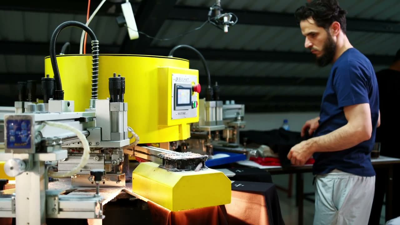 Haskaya Tekstil Gaziantep tesisinde dijital tekstil baskı makinesi